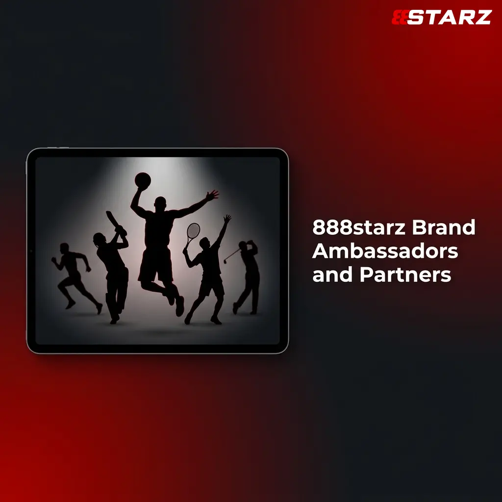 888starz brand ambassadors and partners showcasing sponsorships, collaborations, and promotional partnerships for the platform