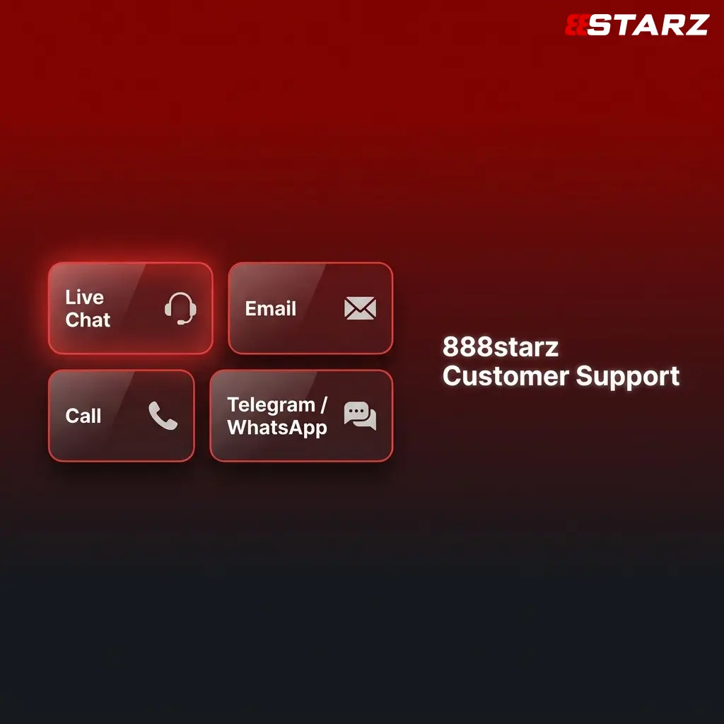888starz customer support team providing assistance to users through live chat, email, and phone channels