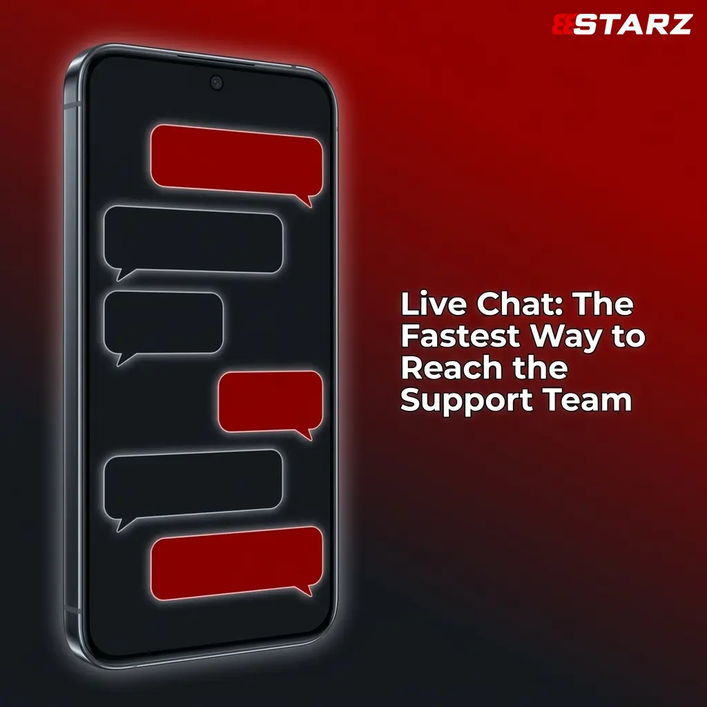 Live chat support interface showing real-time customer assistance as the fastest way to reach a support team online