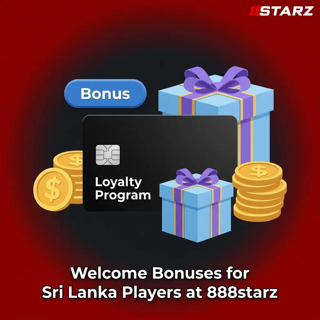 888starz welcome bonus offers for Sri Lanka players including deposit matches and free spins promotions